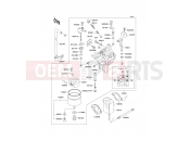 KAWASAKI MULE 550 (KAF300-C4) Carburetor