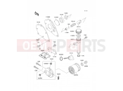 KAWASAKI MULE 550 (KAF300-C4) Oil Pump