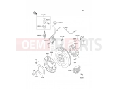 KAWASAKI MULE 550 (KAF300-C4) Generator/Ignition Coil