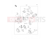 KAWASAKI MULE 550 (KAF300-C4) Starter Motor