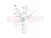 Carburetor - Kawasaki MULE 600 (KAF400B7F) 2007