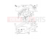 Labels - Kawasaki MULE 600 (KAF400B7F) 2007