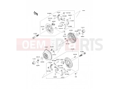 KAWASAKI MULE 600 (KAF400BCF) Front Hub