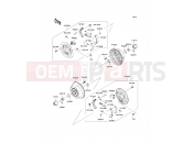 KAWASAKI MULE 600 (KAF400BCF) Rear Hub
