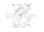 Labels - Kawasaki MULE 600 (KAF400BDF) 2013