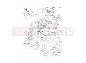 KAWASAKI MULE 610 4x4 (KAF400A7F) Frame Fittings(Rear)