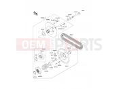 KAWASAKI MULE 610 4x4 (KAF400A9F) Driven Converter/Drive Belt