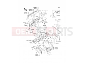 KAWASAKI MULE 610 4x4 (KAF400ACF) Frame Fittings(Front)