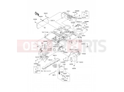 KAWASAKI MULE 610 4x4 (KAF400ACF) Frame Fittings(Rear)