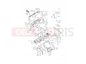 KAWASAKI MULE 610 4x4 (KAF400AGF) Frame Fittings(Front)