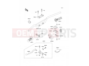 Handlebar - Kawasaki KX500 (KX500-E14) 2002