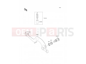 KAWASAKI KX250 (KX250-R1) Brake Pedal