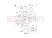 KAWASAKI KX85/KX85-<<II>> (KX85A6F) Cylinder Head/Cylinder