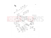 KAWASAKI KX85/KX85-<<II>> (KX85A6F) Swingarm