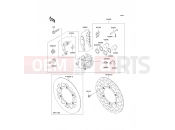 KAWASAKI KX85/KX85-<<II>> (KX85A6F) Front Brake