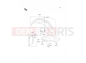 KAWASAKI KX85/KX85-<<II>> (KX85B6F) Fenders