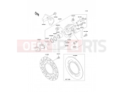 KAWASAKI KX85/KX85-<<II>> (KX85B6F) Rear Brake
