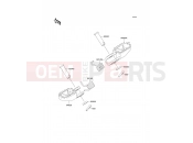 KAWASAKI 2007 Footrests
