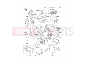 KAWASAKI KLX140L (KLX140B8F) Frame Fittings