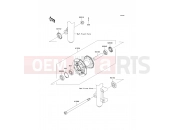 KAWASAKI KLX140L (KLX140B8F) Front Hub