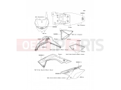 KAWASAKI KLX140L (KLX140B8F) Decals(Green)