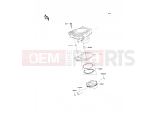 KAWASAKI KX250F (KX250T8F) Cylinder/Piston(s)