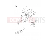 KAWASAKI KX250F (KX250T8F) Water Pump