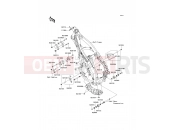 KAWASAKI KX250F (KX250T8F) Frame Fittings