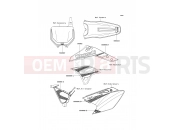 KAWASAKI KX250F (KX250T8F) Decals