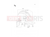 KAWASAKI KX85/KX85-<<II>> (KX85A8F) Fenders