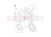 KAWASAKI KX85/KX85-<<II>> (KX85A8F) Front Brake