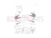 KAWASAKI KX85/KX85-<<II>> (KX85A8F) Labels