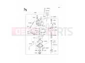KAWASAKI KX85/KX85-<<II>> (KX85B8F) Carburetor