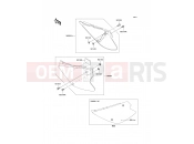 KAWASAKI KX85/KX85-<<II>> (KX85B8F) Side Covers