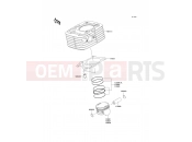 KAWASAKI KLX140L (KLX140B9FA) Cylinder/Piston(s)