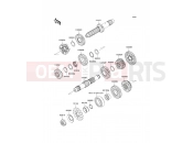 KAWASAKI KX450F (KX450FCF) Transmission