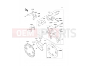 KAWASAKI KX450F (KX450FCF) Rear Brake