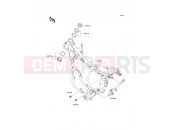 KAWASAKI KX65 (KX65ACF) Frame