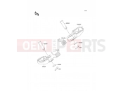 KAWASAKI KX65 (KX65ACF) Footrests