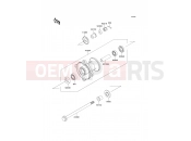 KAWASAKI KX65 (KX65ACF) Front Hub