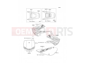 KAWASAKI KX65 (KX65ACF) Labels