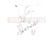 KAWASAKI KX85 (KX85ACF) Kickstarter Mechanism