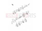 KAWASAKI KX85 (KX85ACF) Transmission