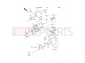 Rear Hub - Kawasaki KX65 (KX65ADF) 2013
