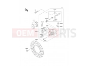 Front Brake - Kawasaki KX65 (KX65ADF) 2013