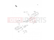 KAWASAKI KX85 (KX85ADF) Footrests