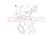 KAWASAKI KX85 (KX85ADF) Rear Brake