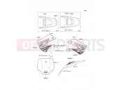 Labels - Kawasaki KX65 (KX65AEF) 2014