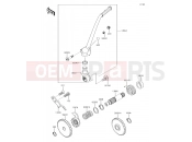 KAWASAKI 2014 Kickstarter Mechanism