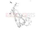 KAWASAKI KX85 (KX85CFF) Frame